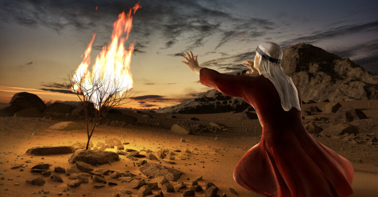 मूसा और जलती झाड़ी की कहानी - Moses and the burning bush story