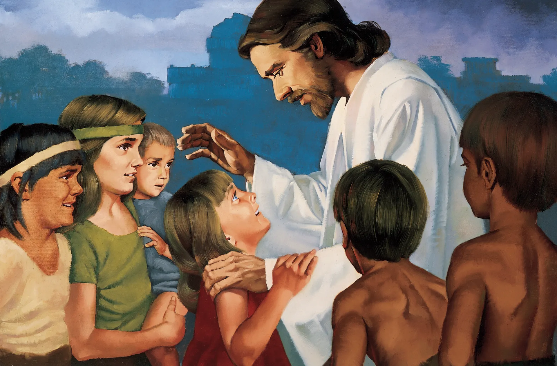 You are currently viewing यीशु द्वारा बच्चों को आशीर्वाद देने की कहानी – Story of jesus blesses the children