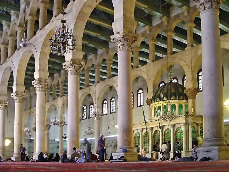 उमय्यद मस्जिद का इतिहास - History of umayyad mosque