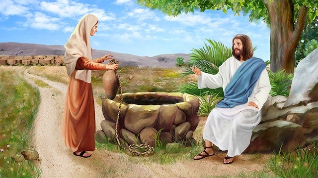 You are currently viewing यीशु की सामरी महिला से बात करने की कहानी – The story of jesus speaking to the samaritan woman