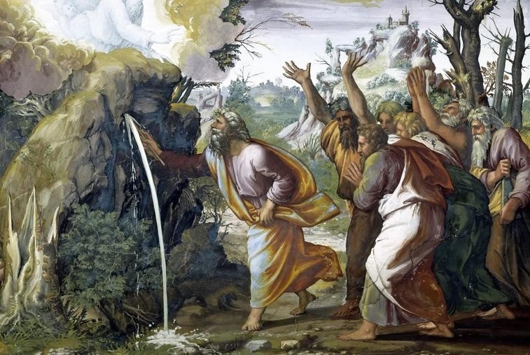 You are currently viewing मूसा द्वारा चट्टान पर प्रहार करने की कहानी – Story of moses striking the rock