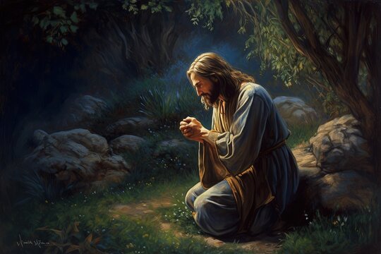 गेथसमेन के बगीचे में यीशु की पीड़ा की कहानी - Story of jesus suffering in the garden of gethsemane 
