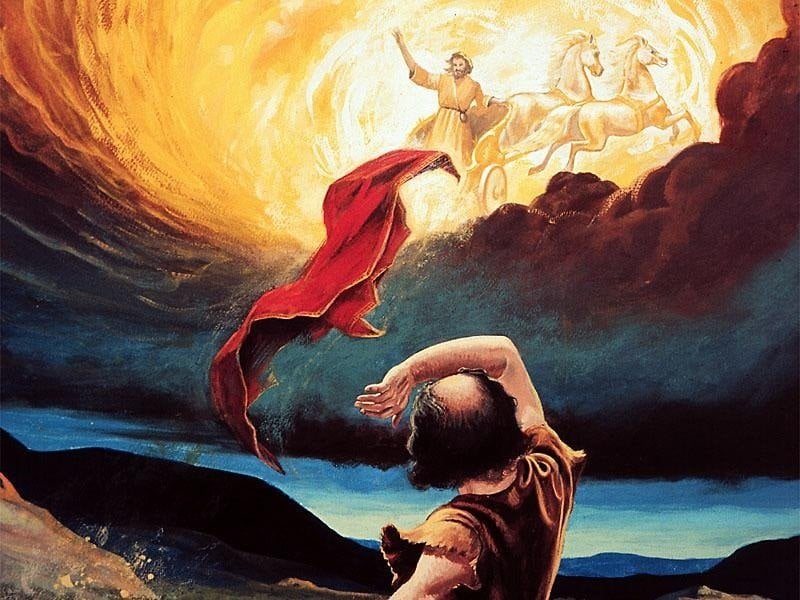 एलिय्याह को रथ में स्वर्ग तक ले जाने की कहानी - The story of elijah being taken up to heaven in a chariot