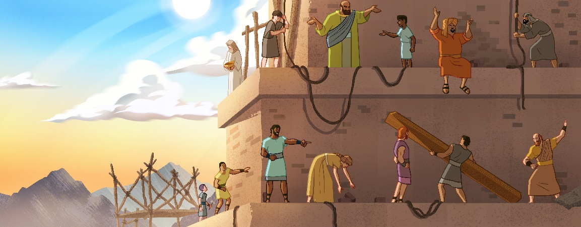 You are currently viewing पुरुषों द्वारा एक बड़ा टॉवर बनाने की कहानी – Story of men build a big tower