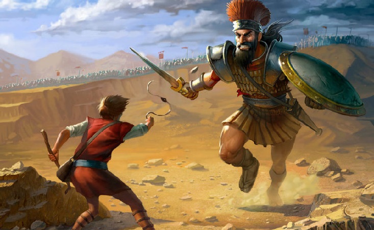 दाऊद की पलिश्ती सेनाओं से मुठभेड़ की कहानी - The story of david encountering the philistine armies